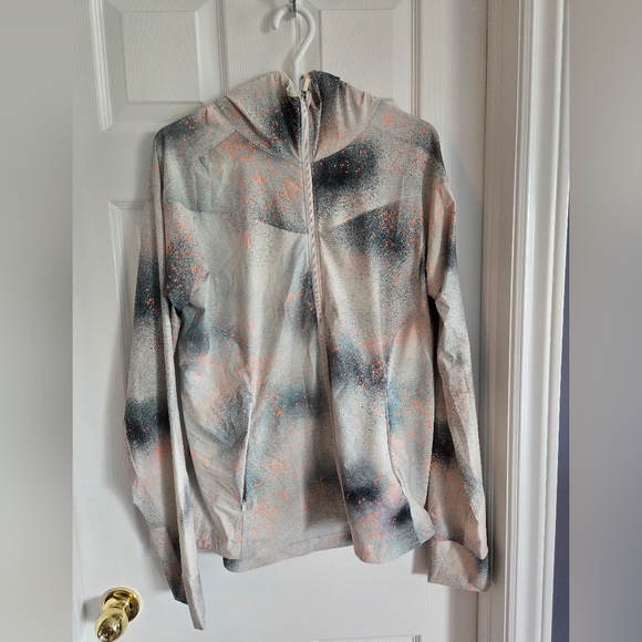 (14) Mist Over Windbreaker *Reflective ColourSpray Camo Silver Blue Multi Sirius - Picture 10 of 16